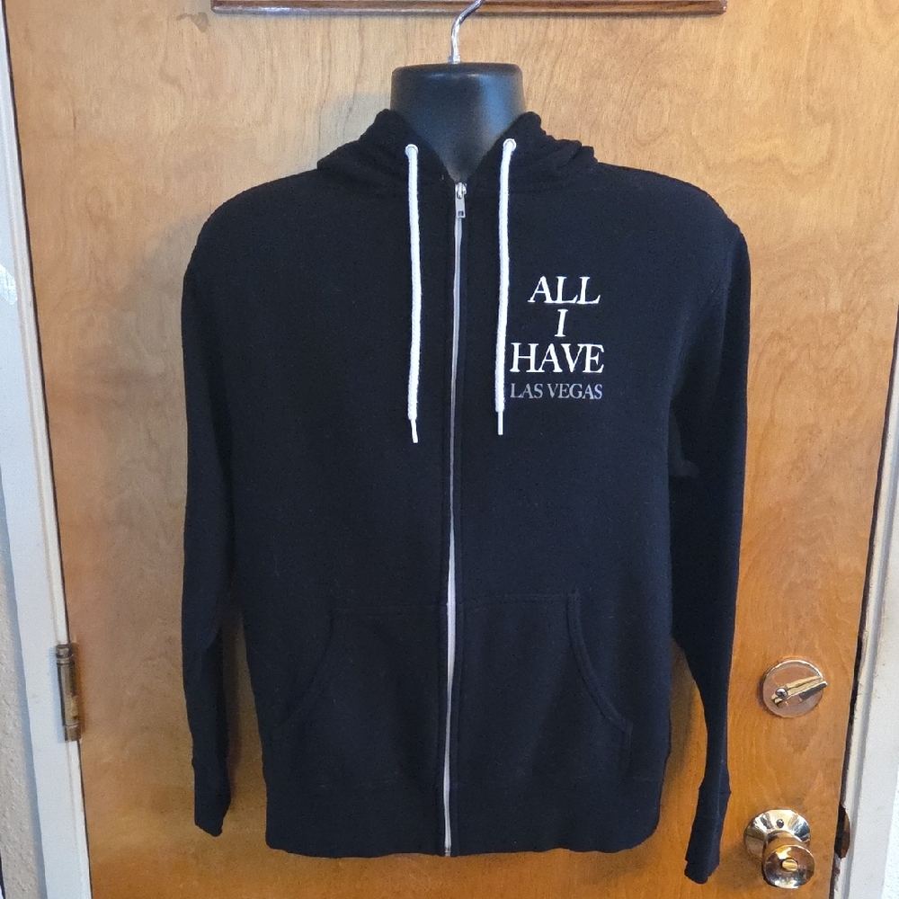 Jennifer López All I Have Tour‎ Adult Jacket Full-Zip Hoodie Las Vegas Medium
